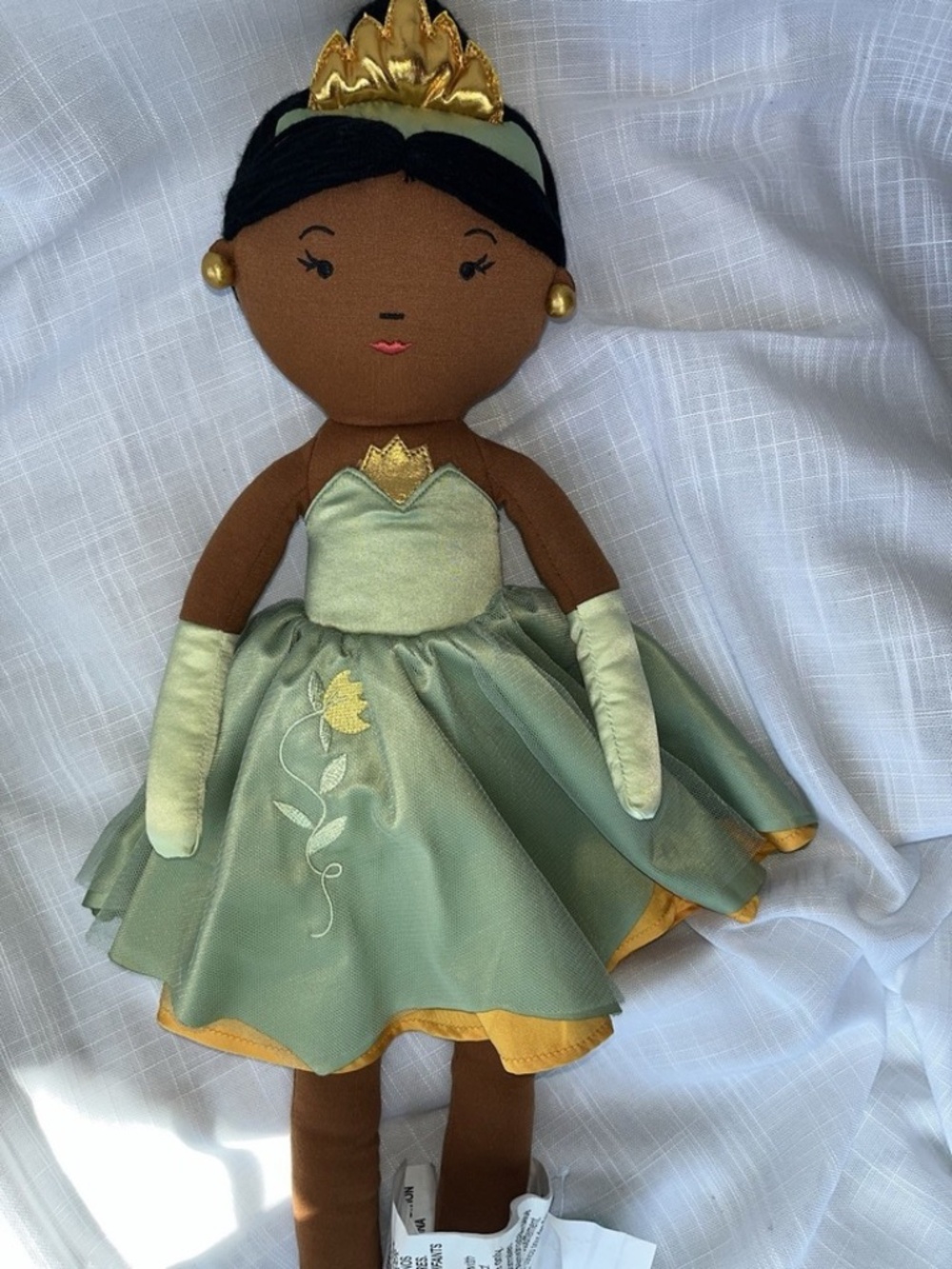 Pillowfort Disney Princess Tiana Doll Pillow - Princess & the Frog Doll